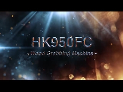 HK950FC 목재 긁는 기계 지상 4.5 미터까지의 운전자 높이를 가진 승강장